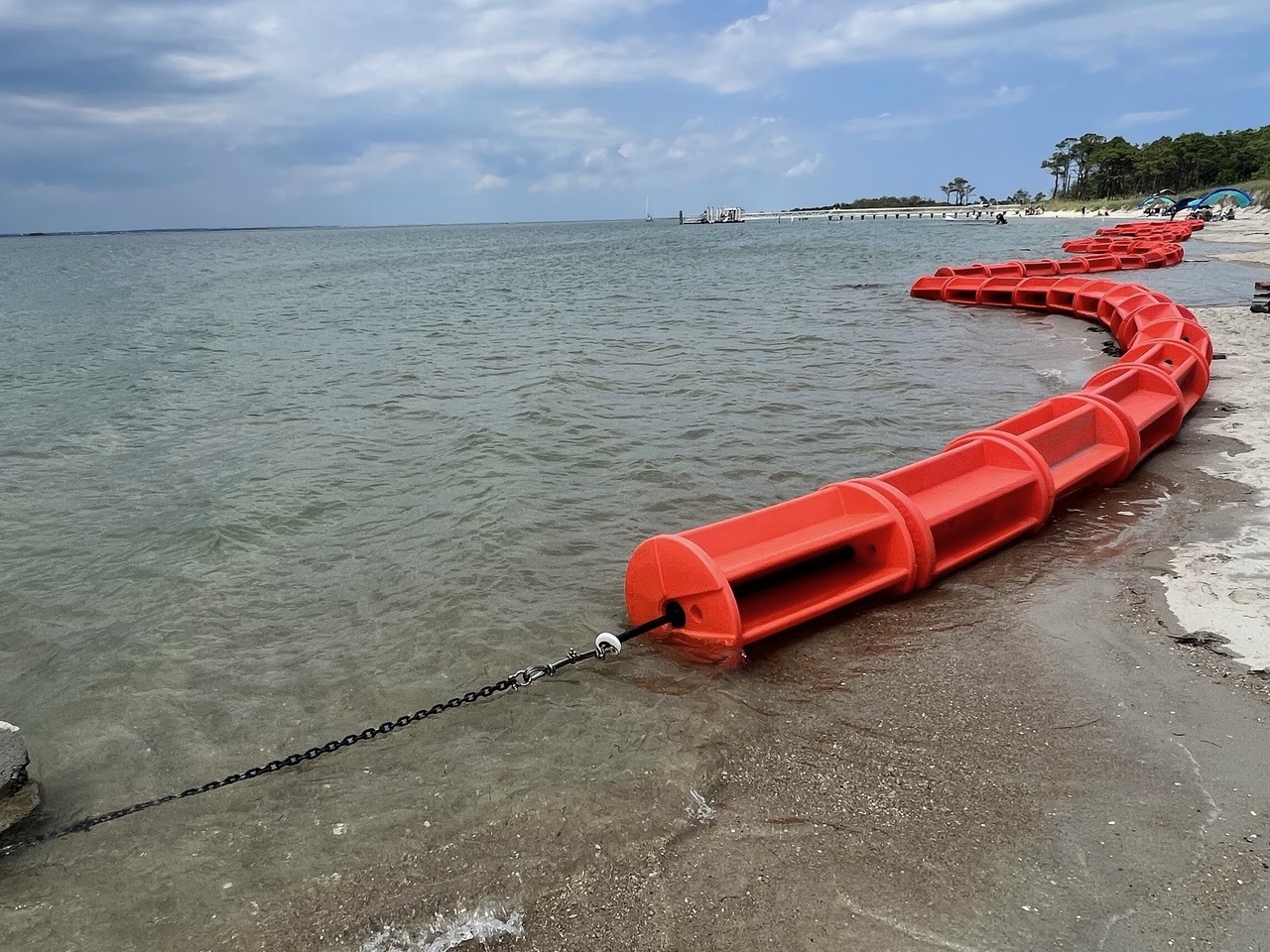 Model 2648, beach nourishment and erosion control. Cape Lookout National Seashore.