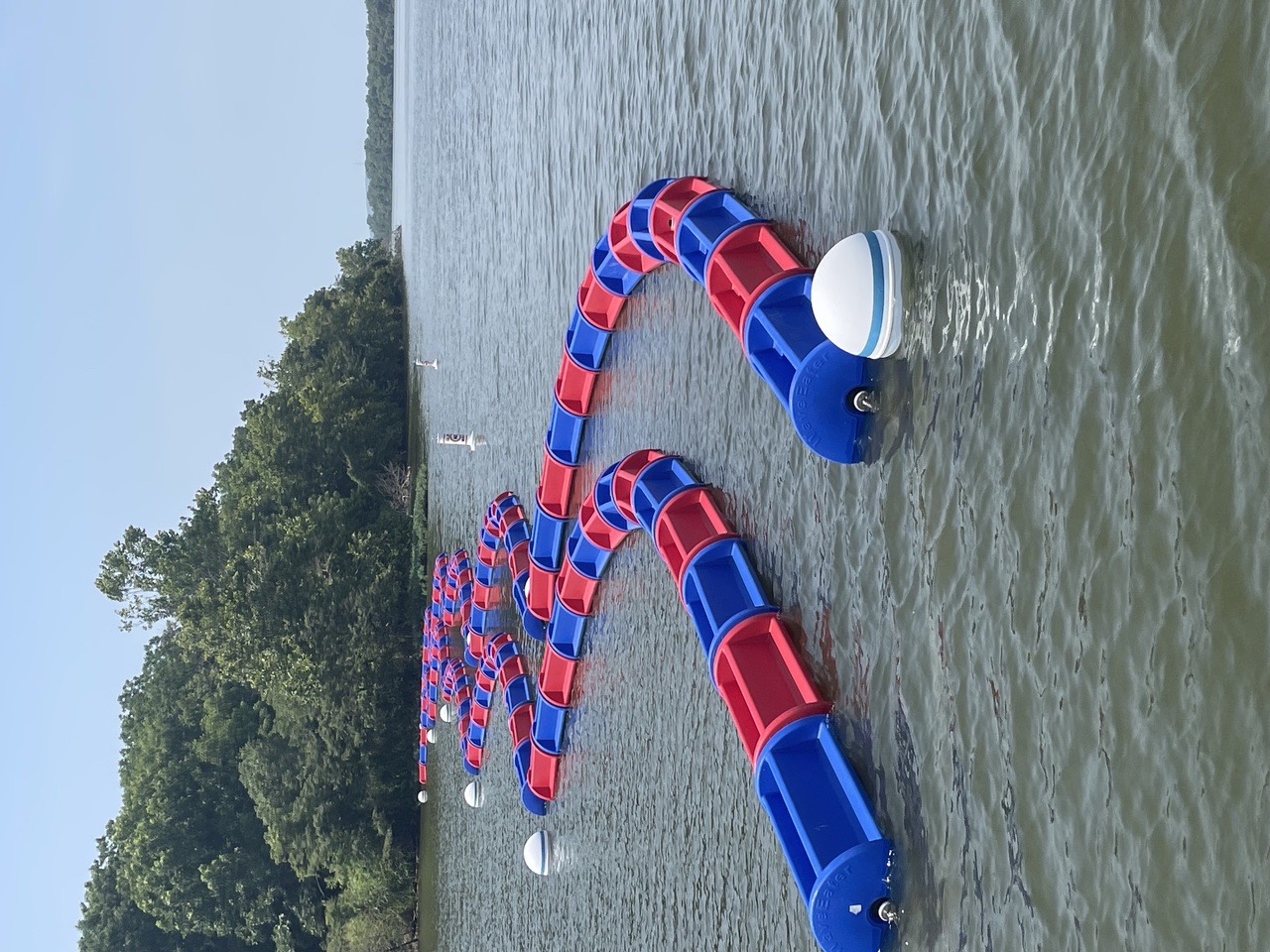 Model 4870, two string. On a river.